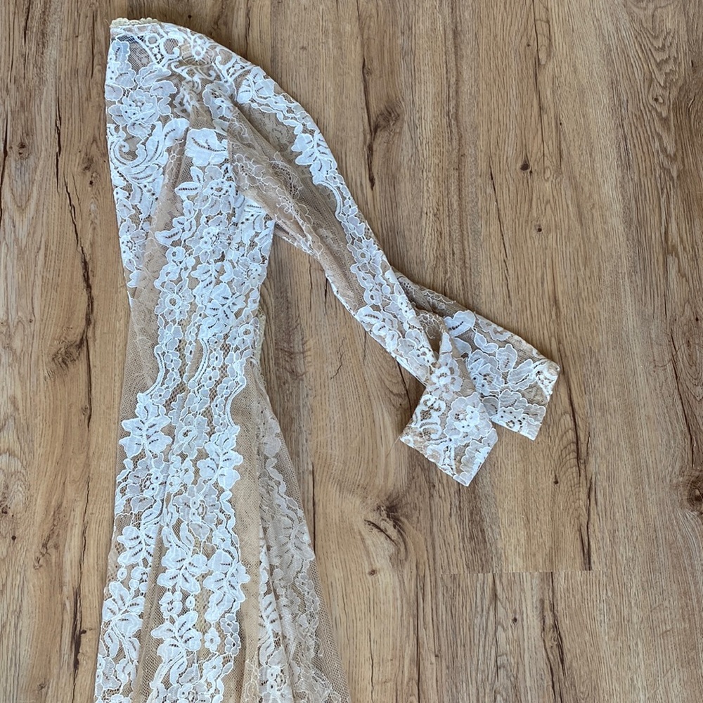 Misguided lace cover up/ duster